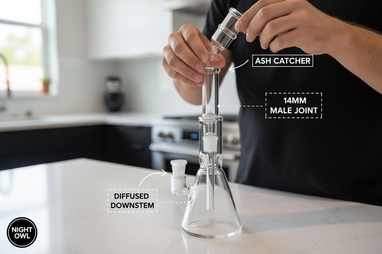 bong accessory installation