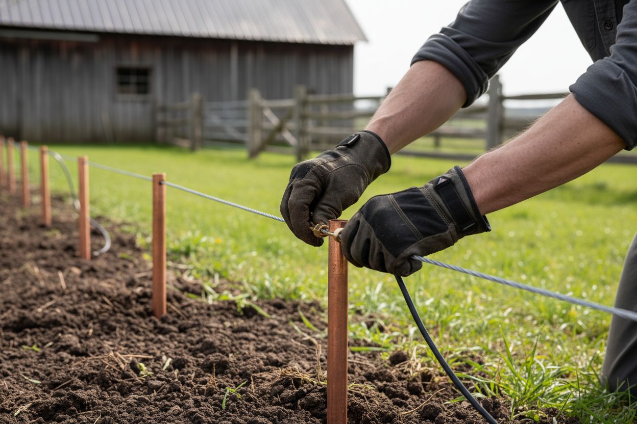 ground rod connection