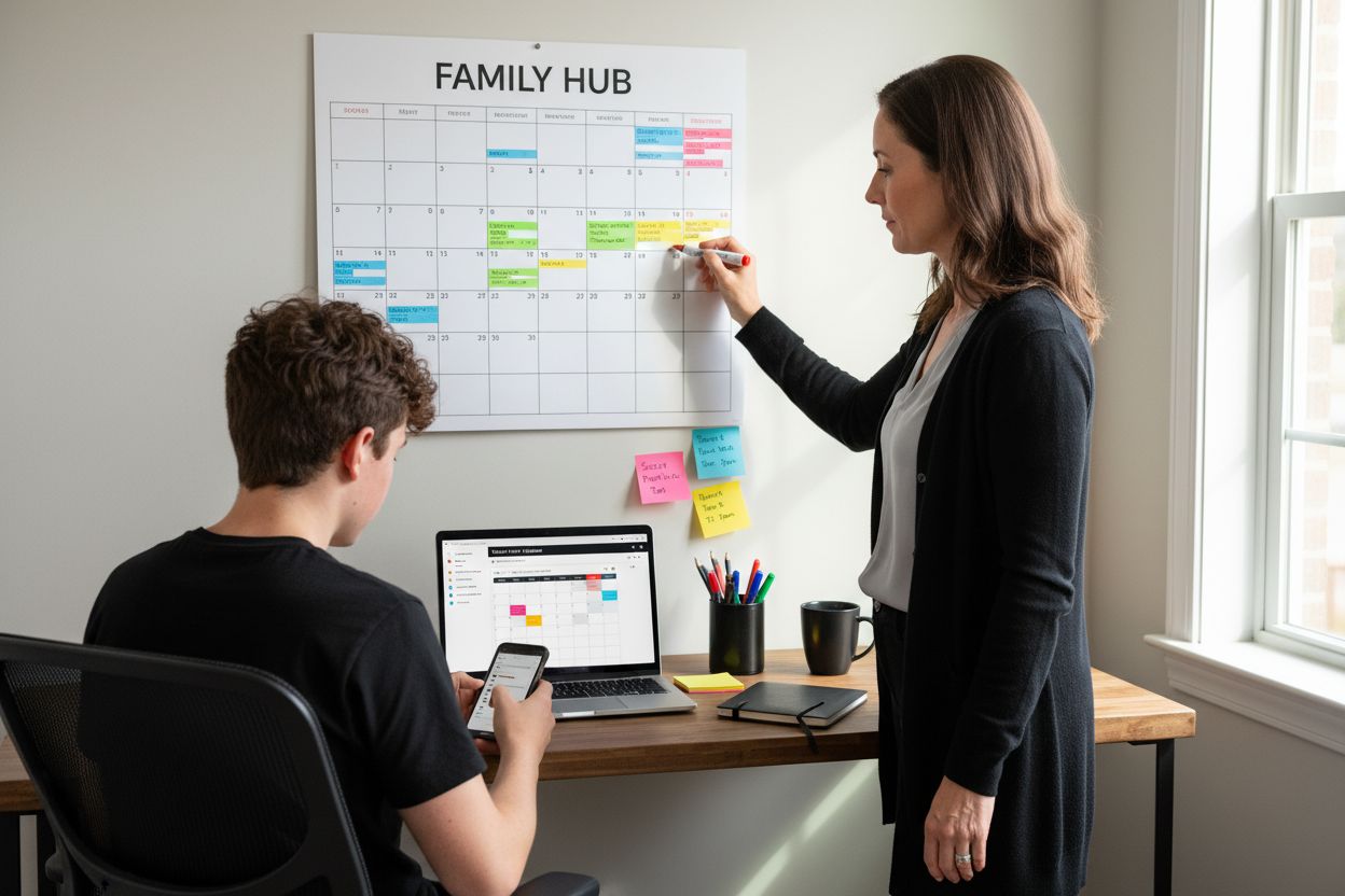 calendar organization home