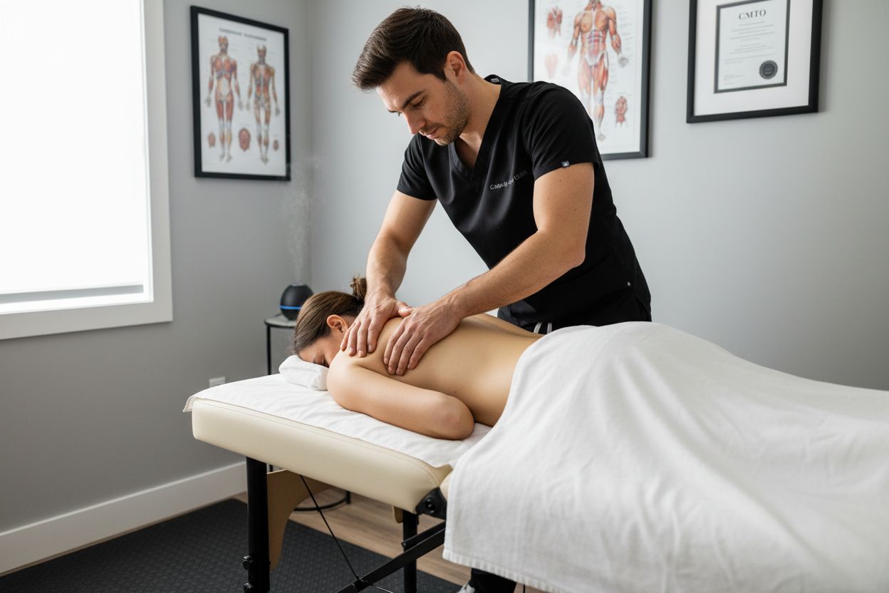 professional massage therapy technique