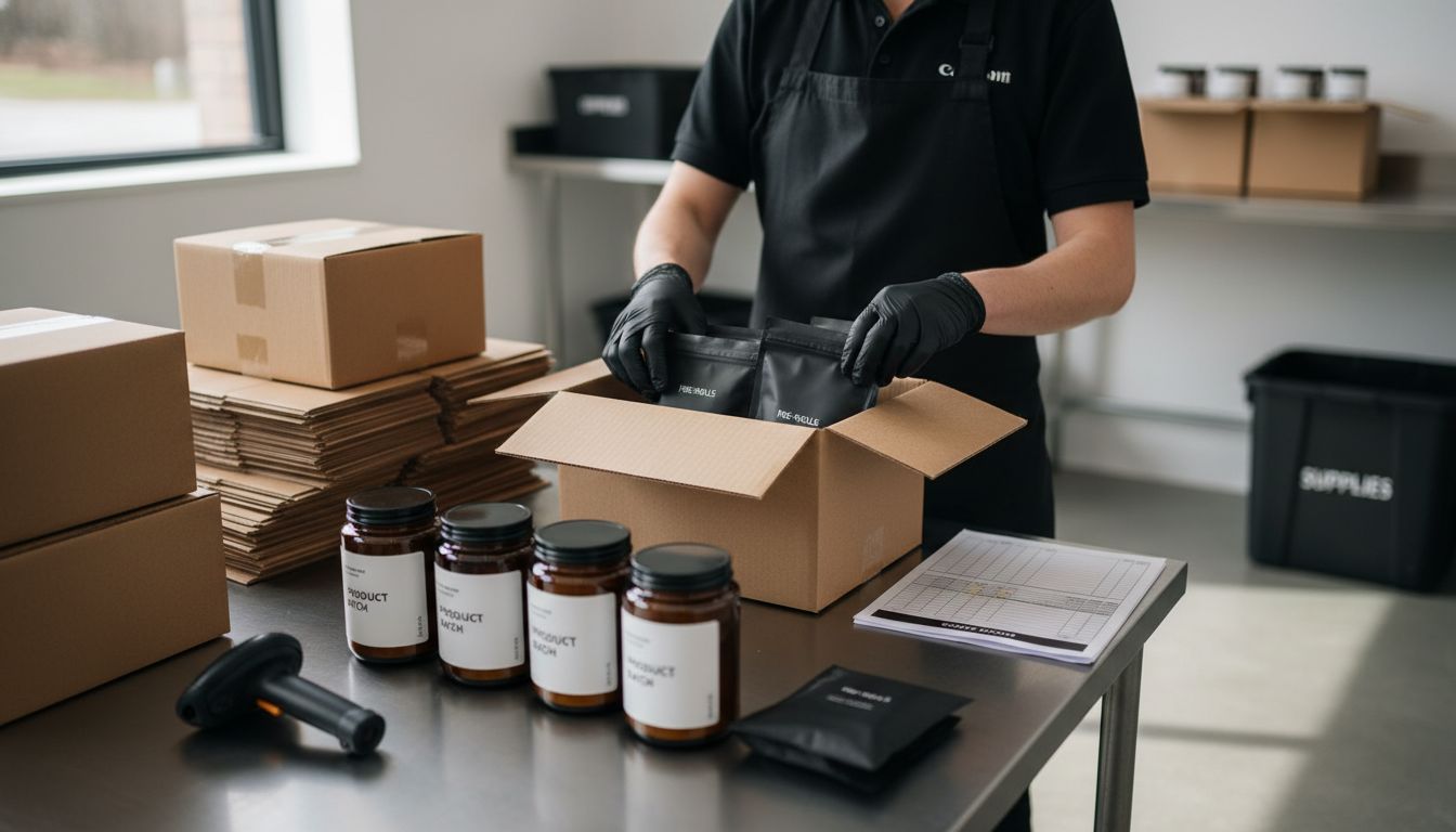 discreet packaging process