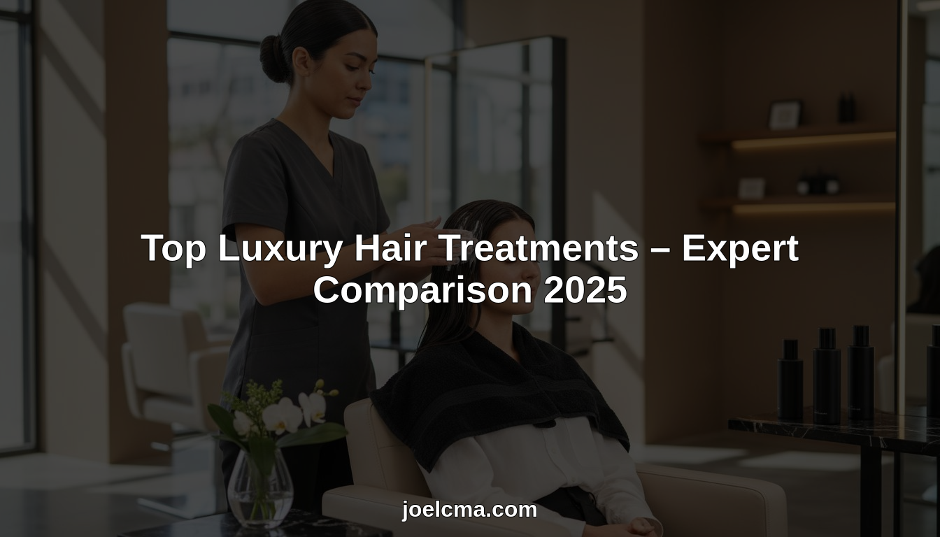 top luxury hair treatments hero header image