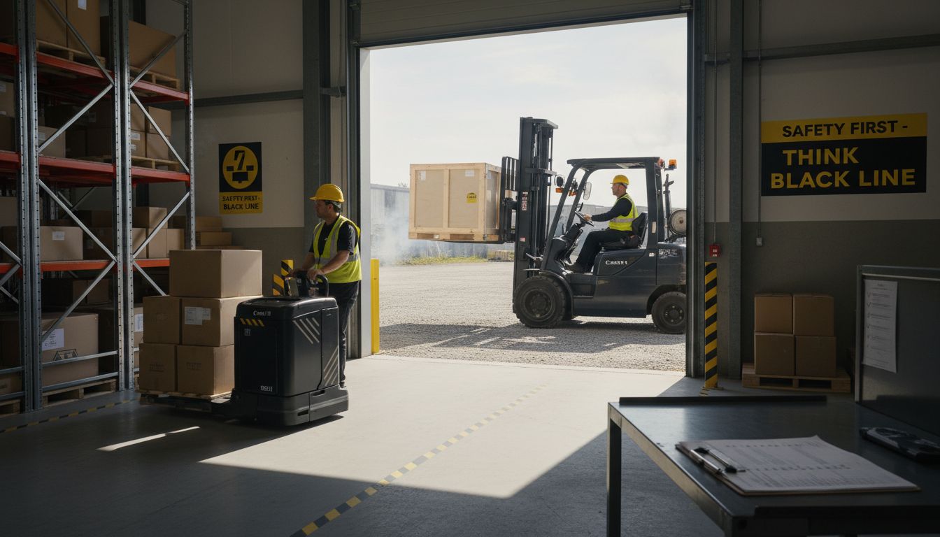 electric vs combustion forklift