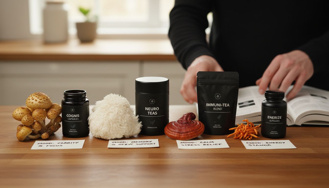 functional mushrooms types