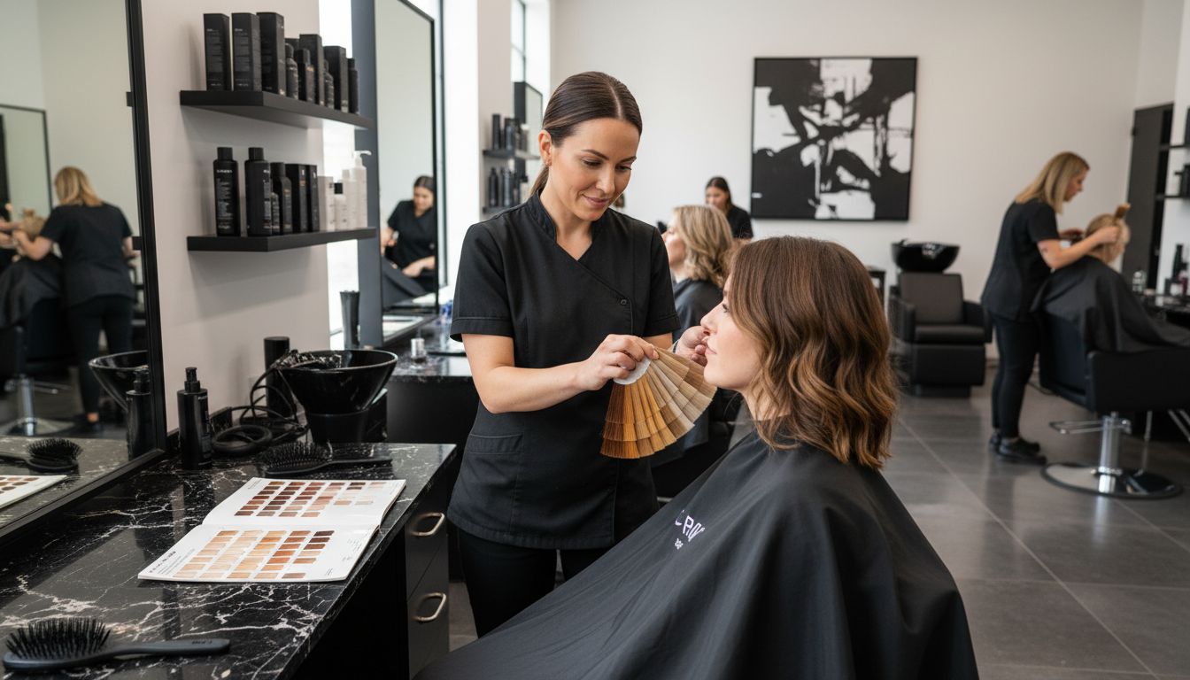 professional hair consultation