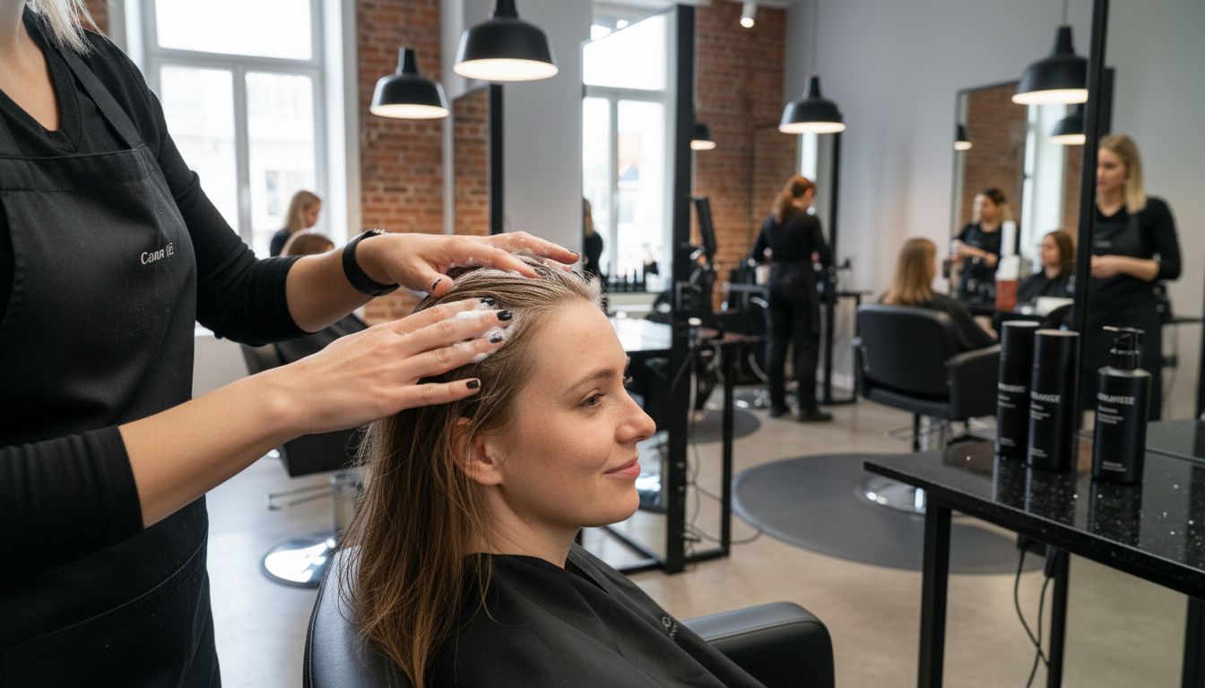 volumizing product application