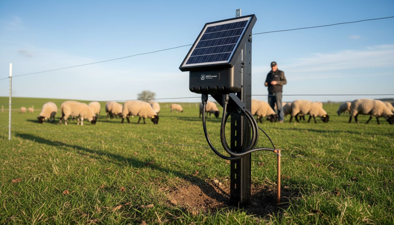 solar energizer setup