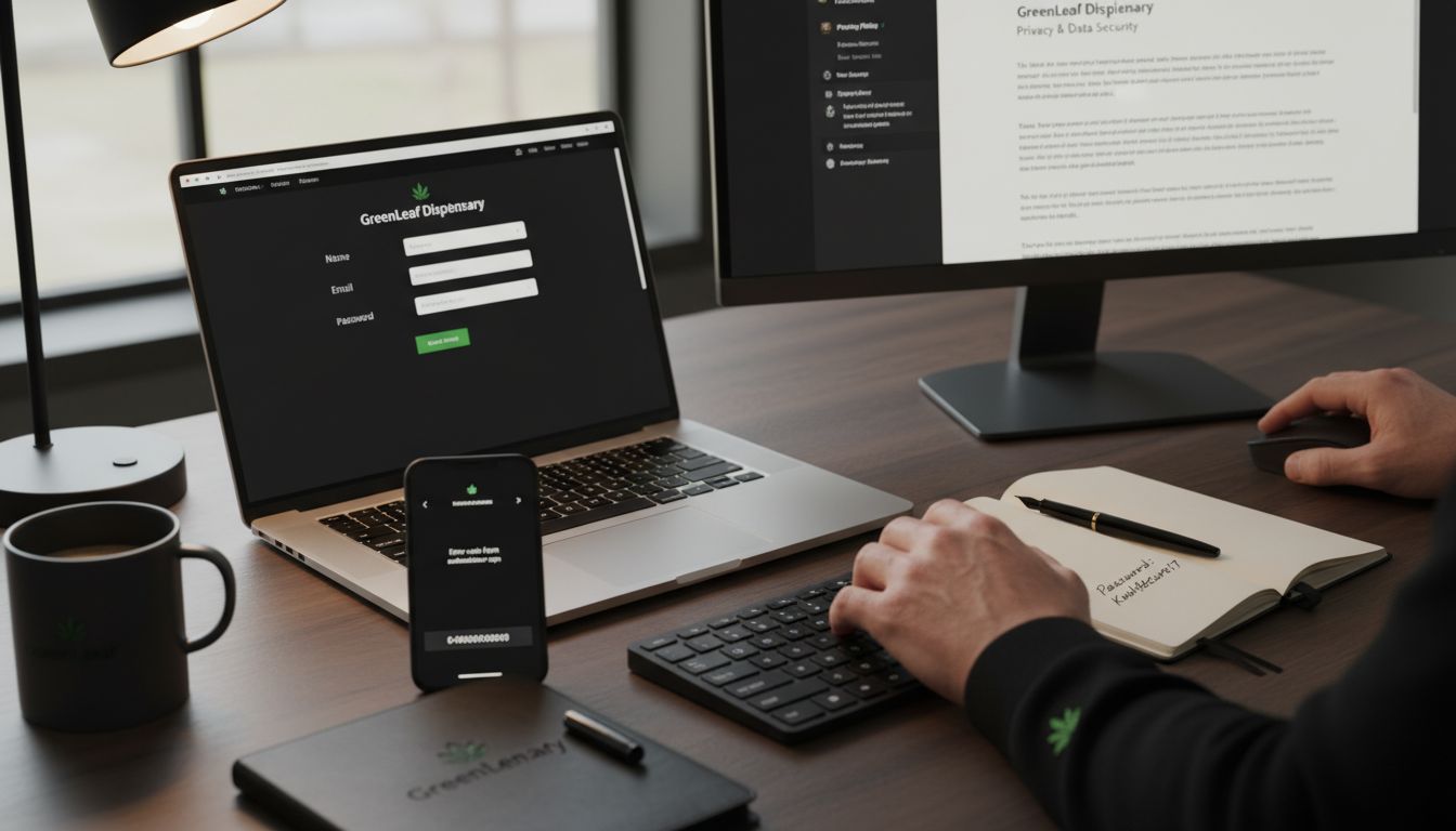 secure cannabis account