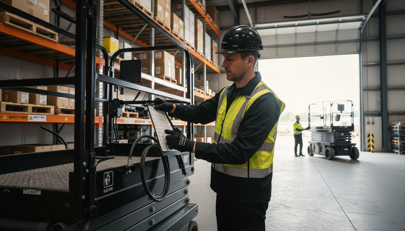 scissor lift inspection