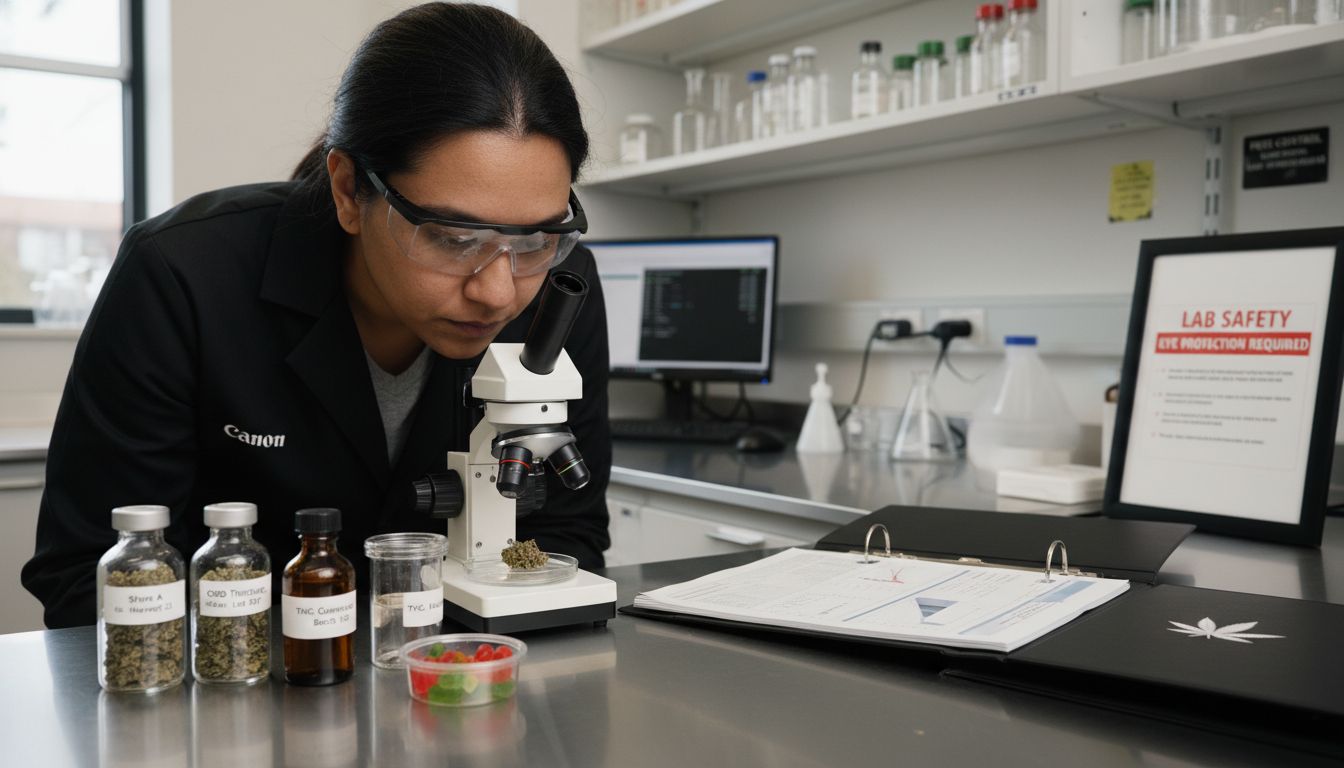 cannabis test process