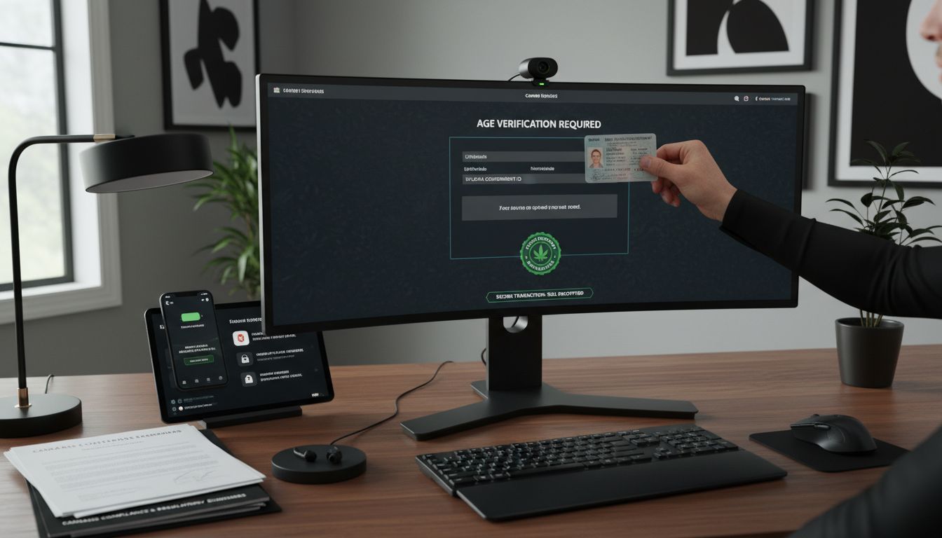 online cannabis compliance