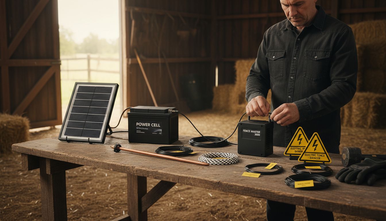 electric fence components