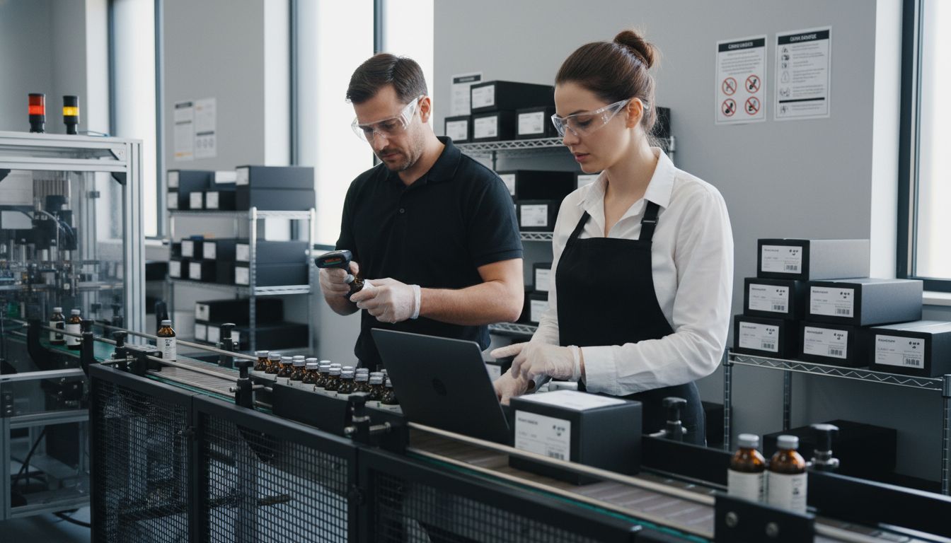 cannabis packaging facility