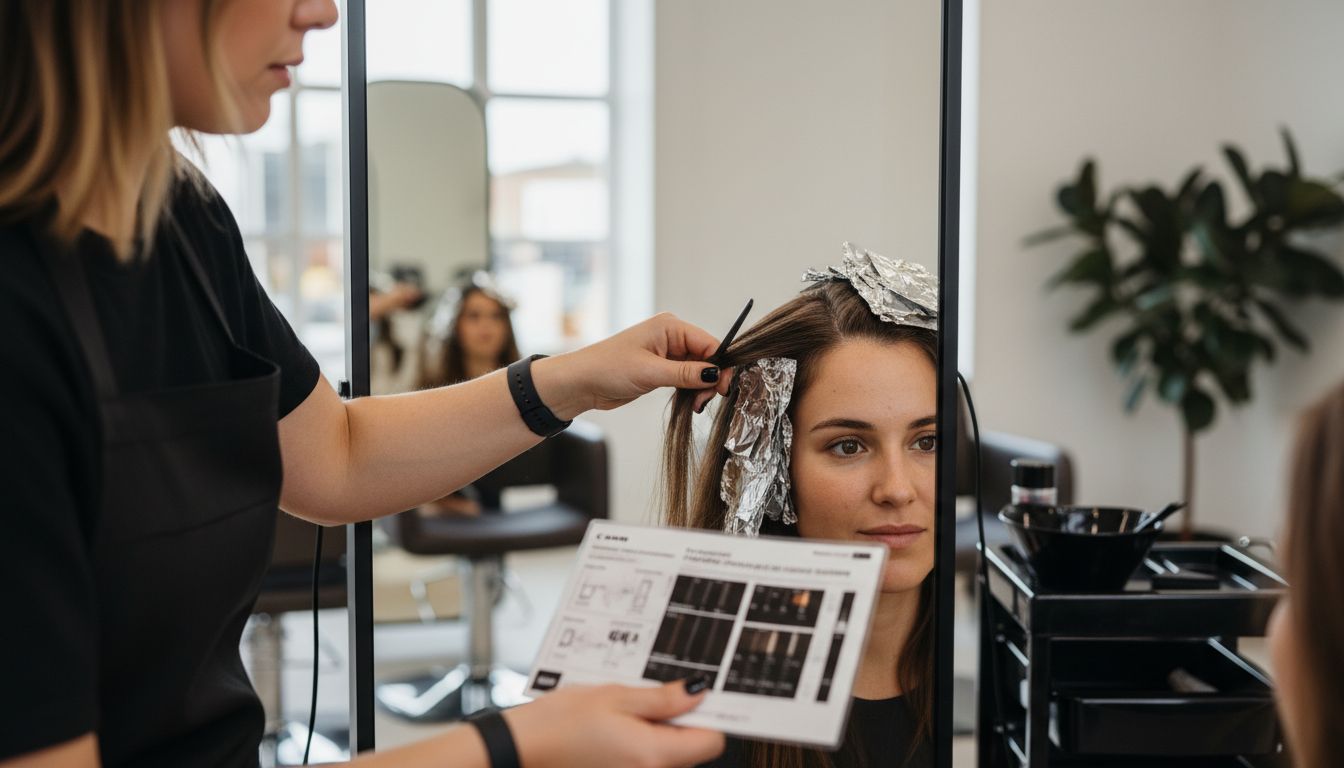 hair contouring process