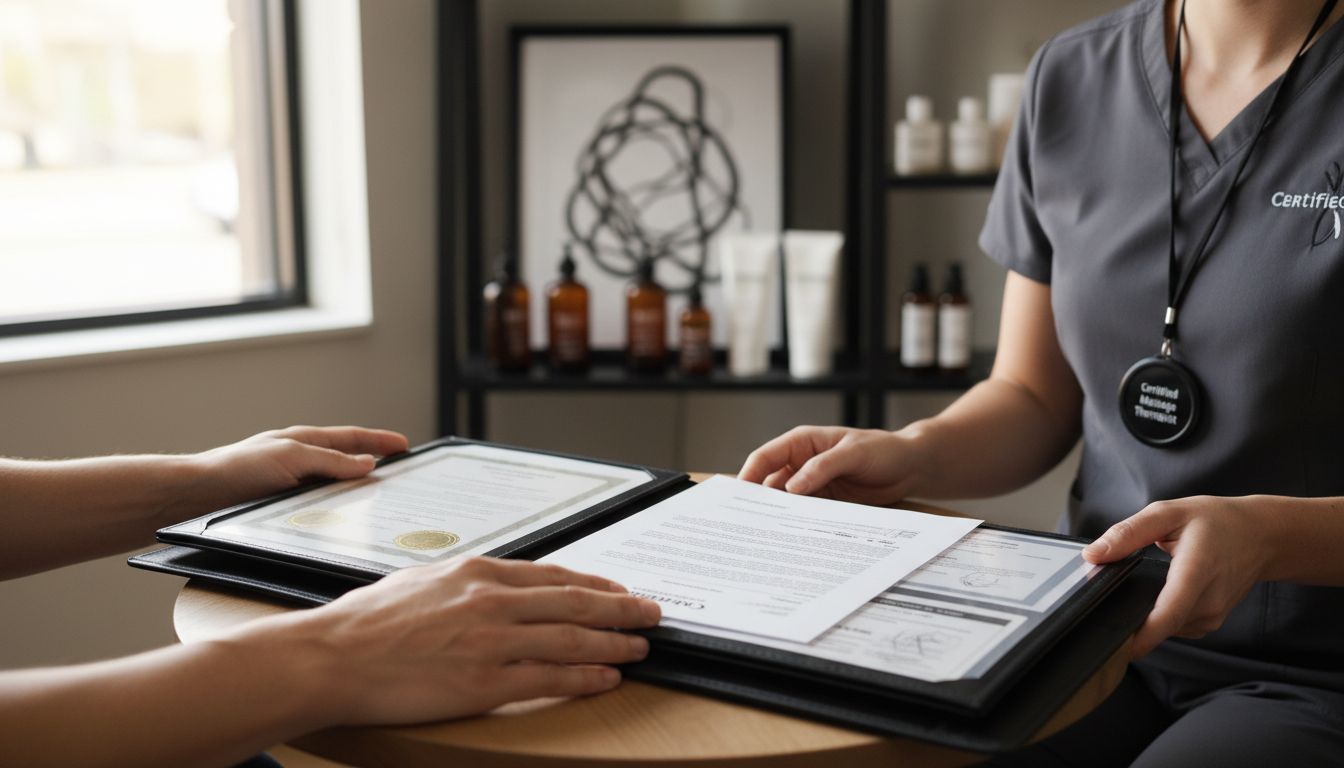 massage therapist credentials