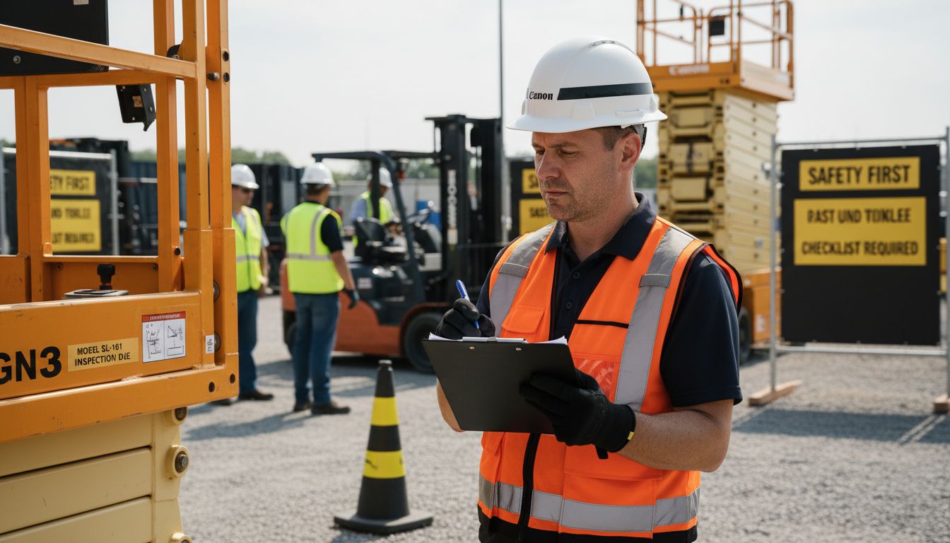 scissor lift inspection