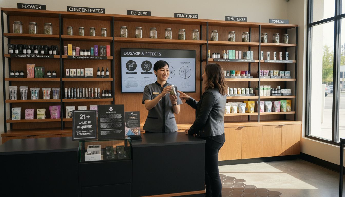 dispensary product selection