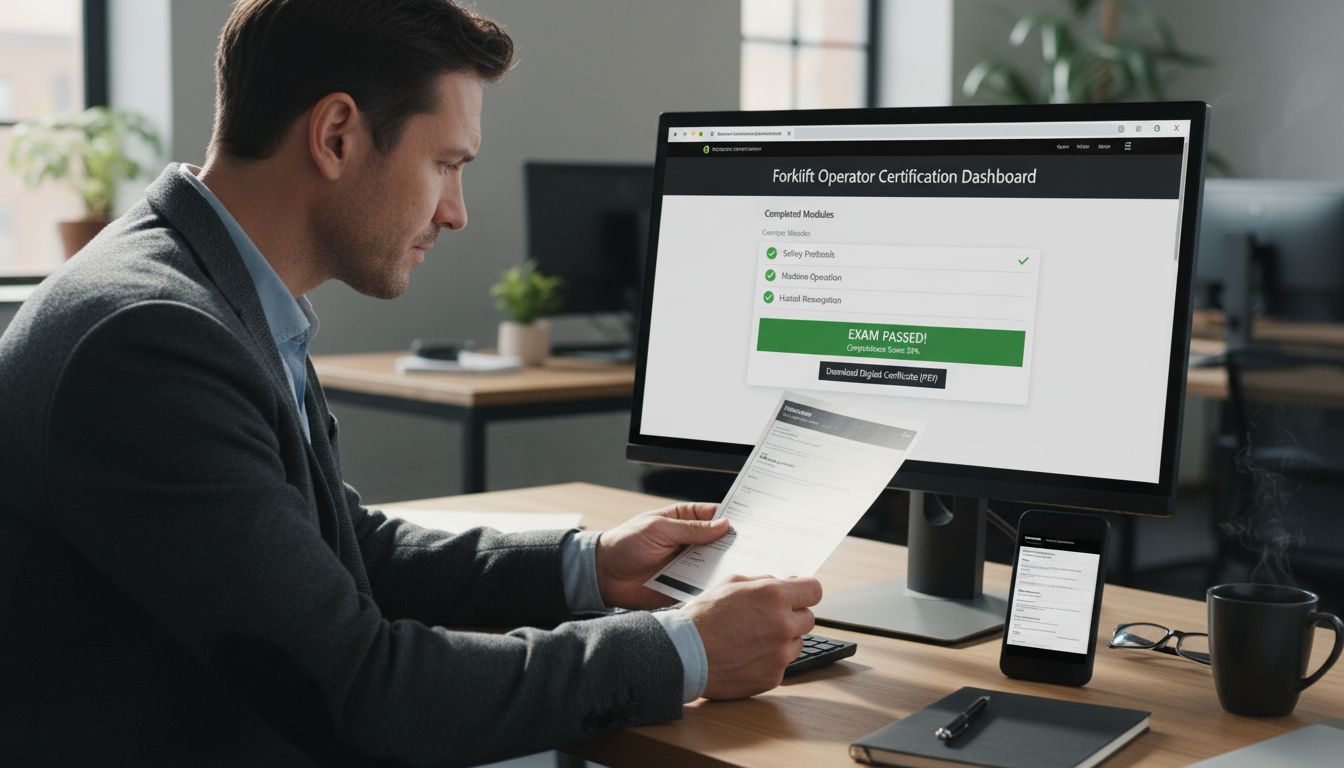 forklift certification verification