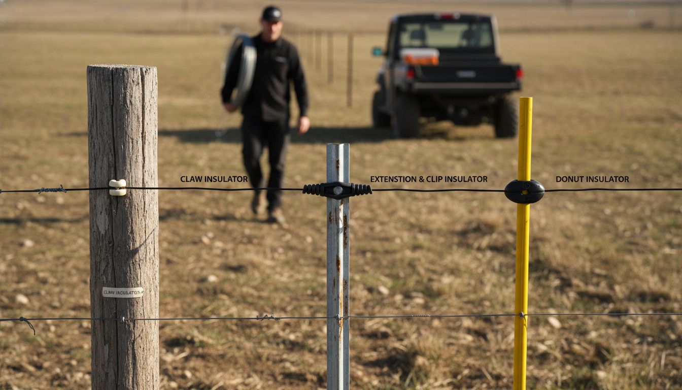 fence insulator types