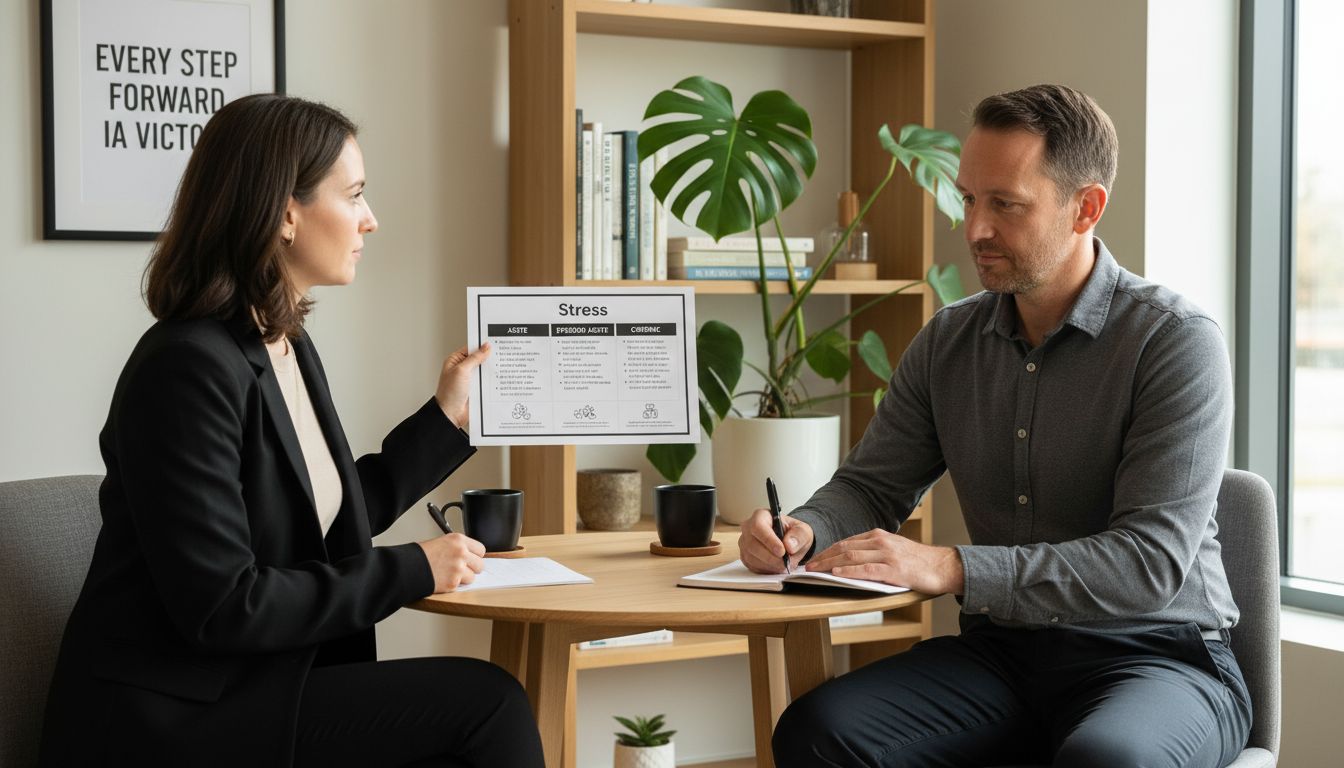 stress types therapy