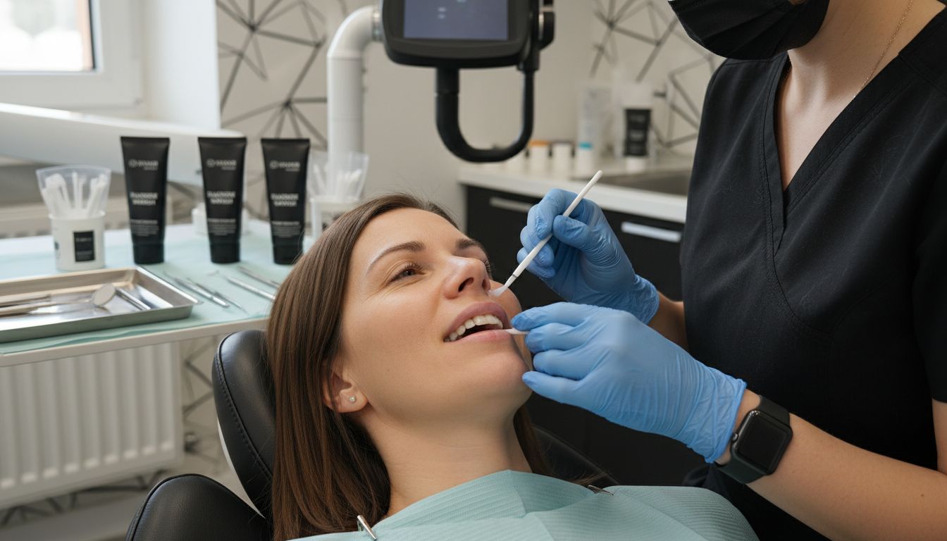 fluoride varnish application