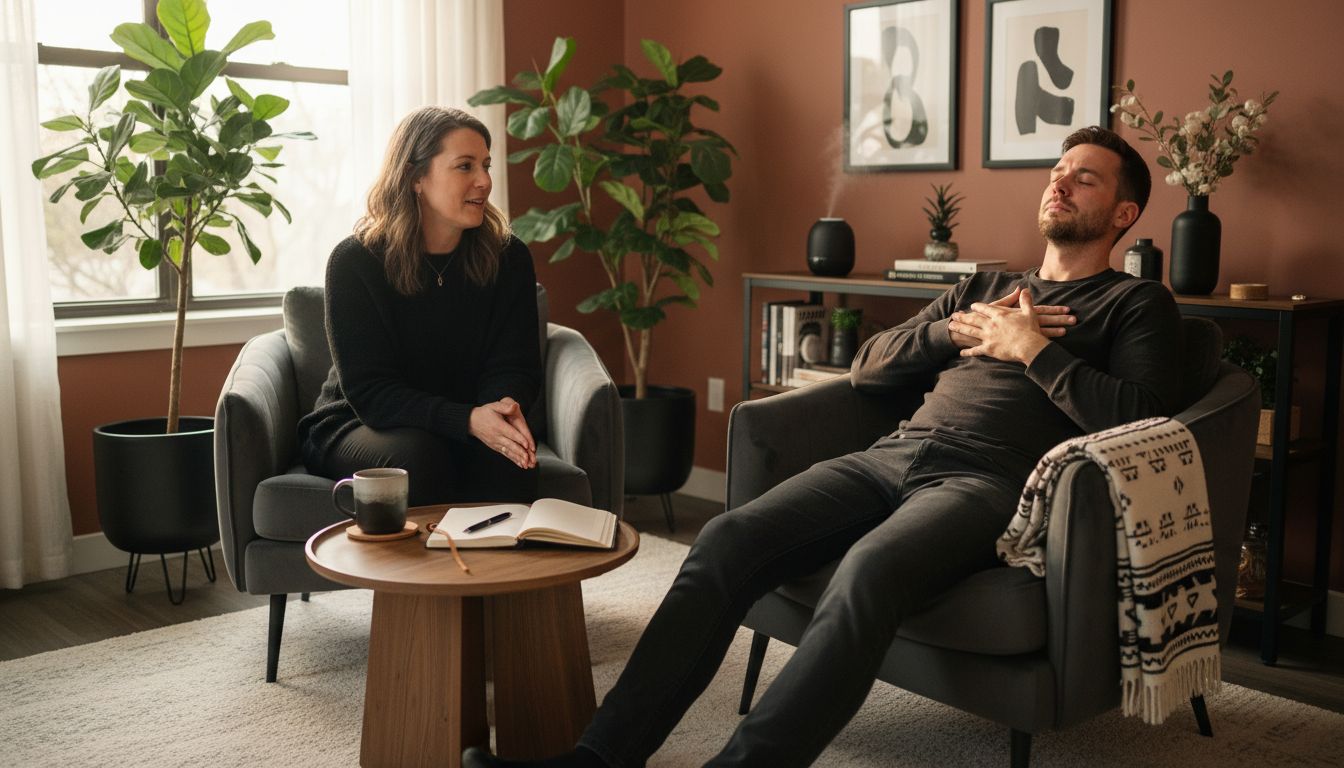 psilocybin therapy session