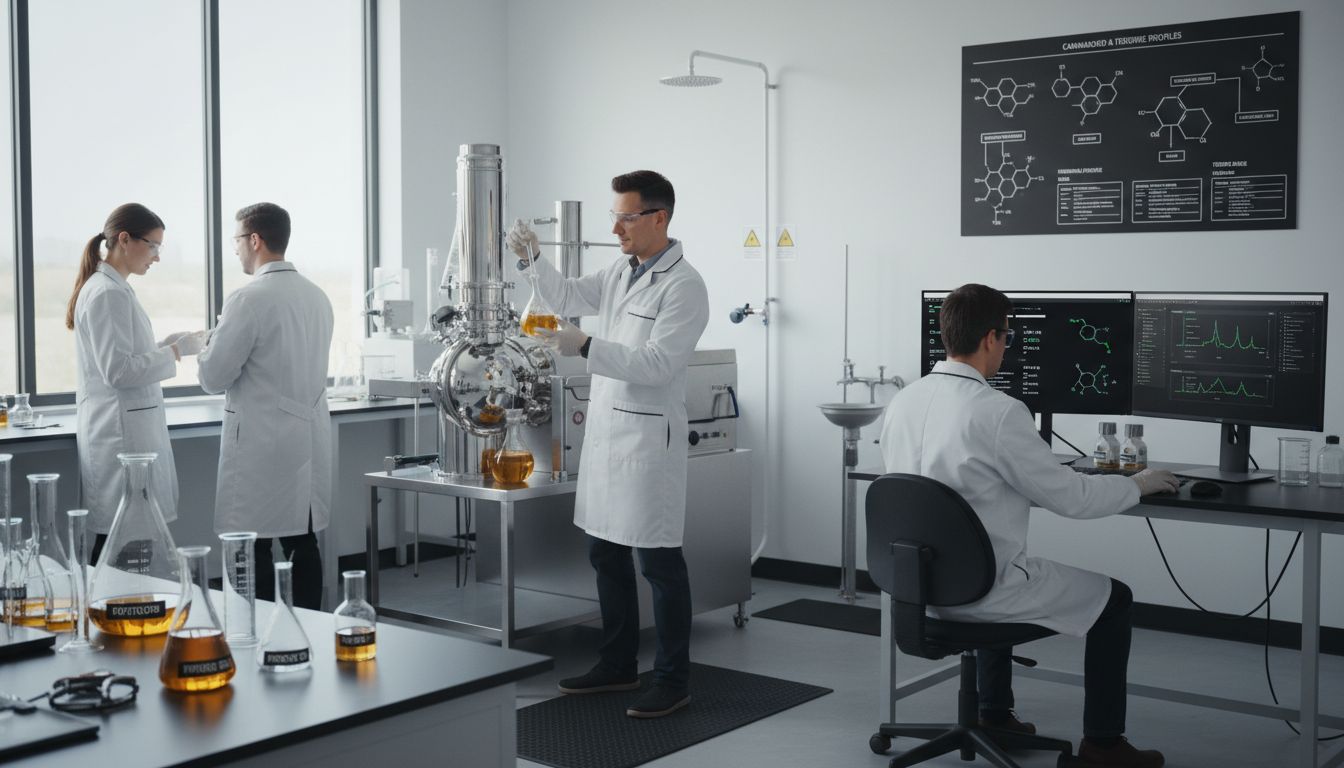 cannabis extraction lab