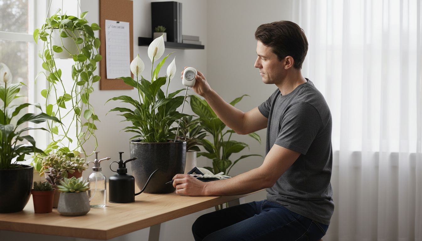 indoor plant care tools