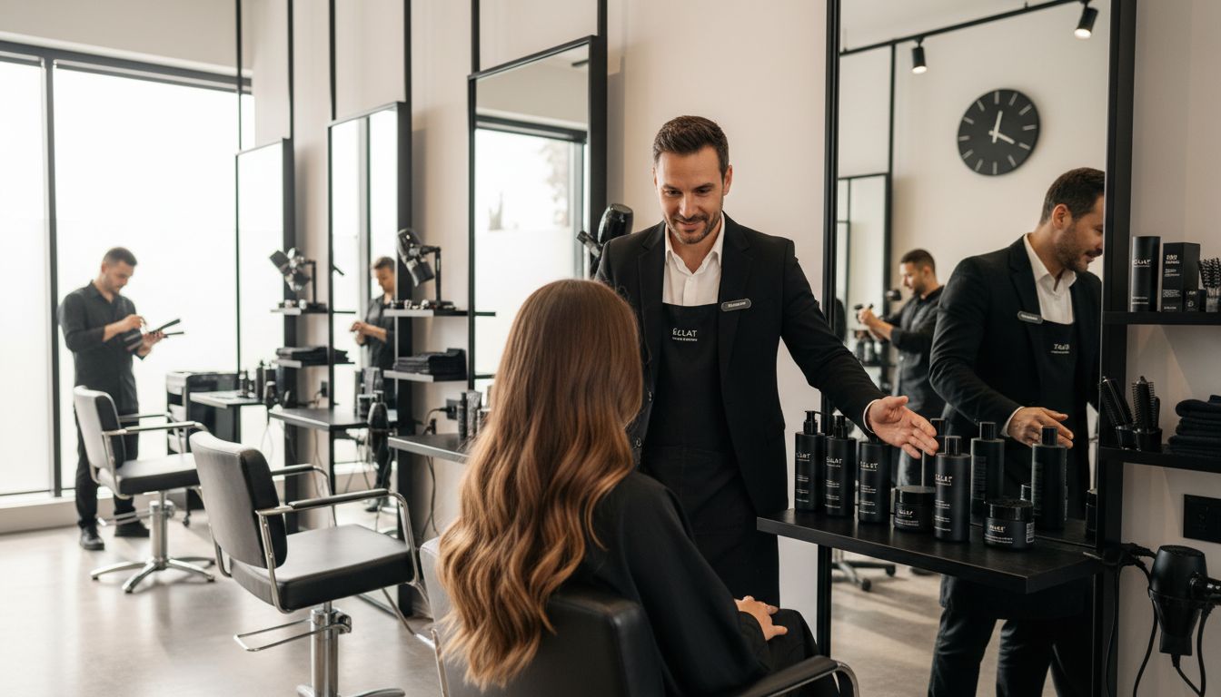 long hair professional care