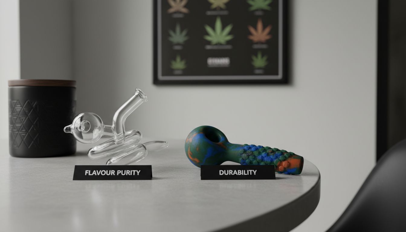 glass silicone pipes