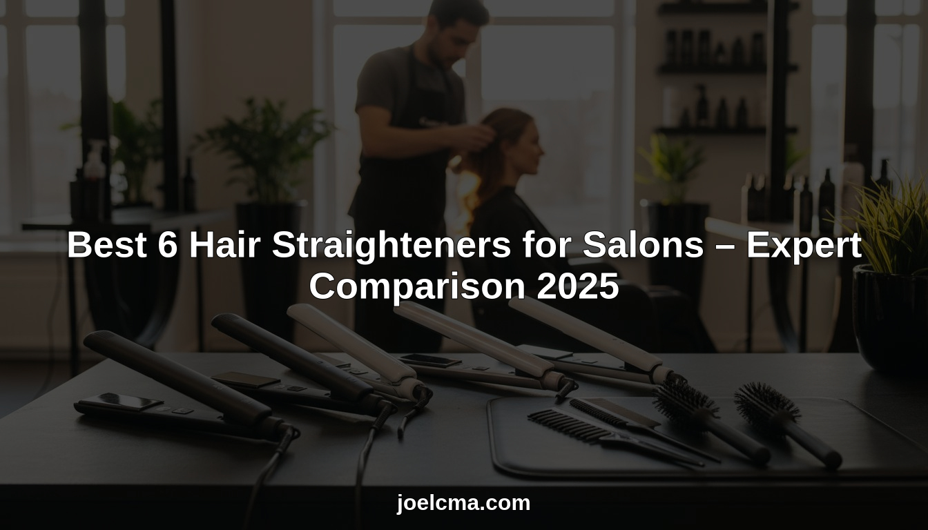 hair straighteners for salons hero header image