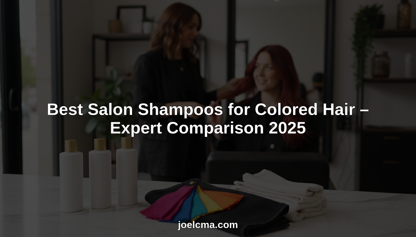 best salon shampoos for colored hair hero header image