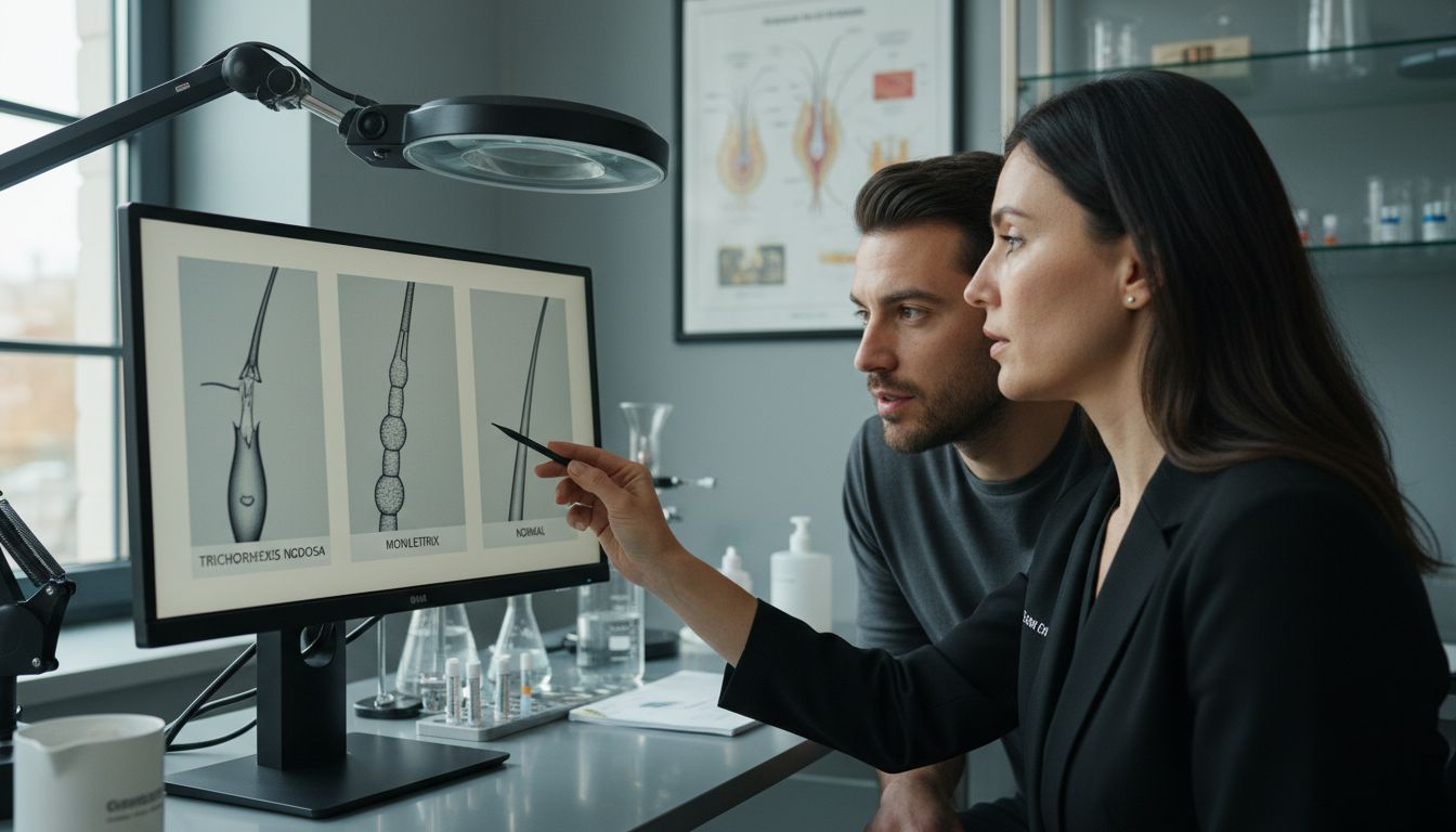 microscopic hair damage