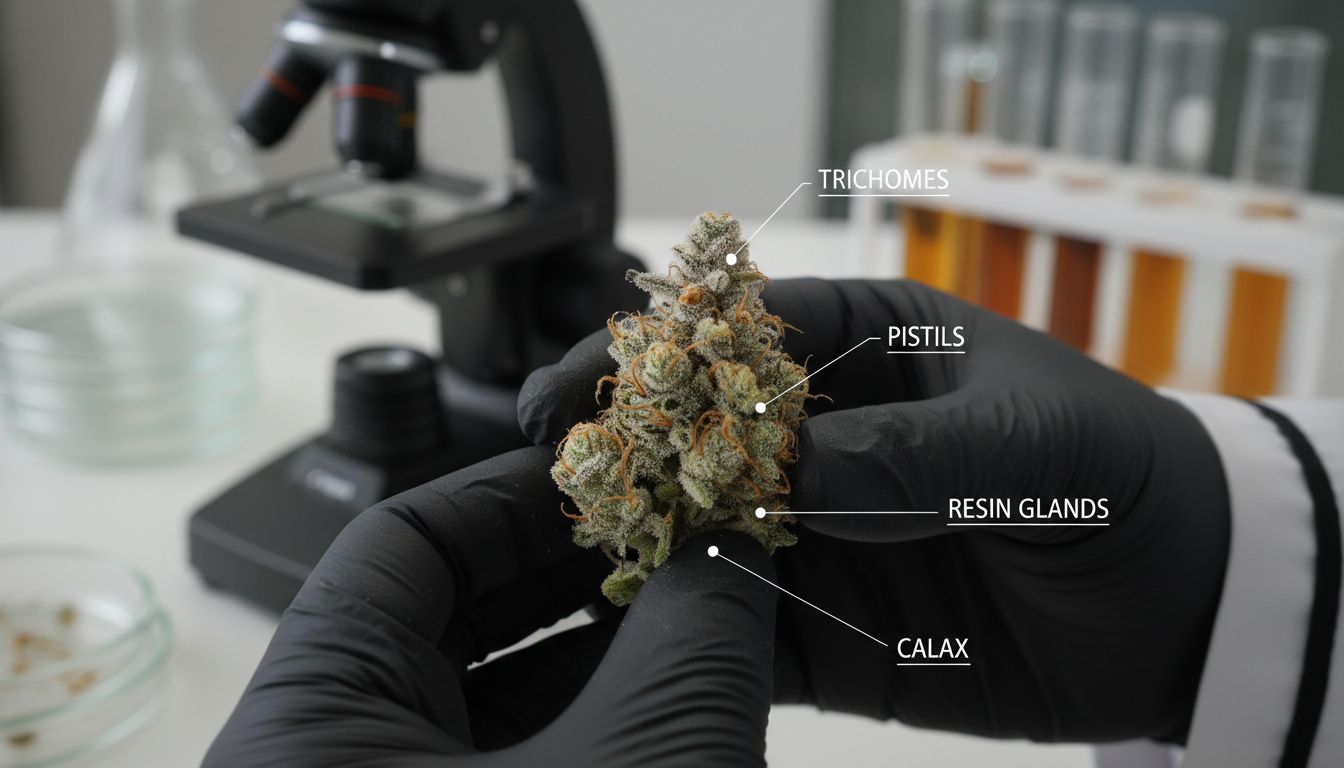 cannabis flower anatomy
