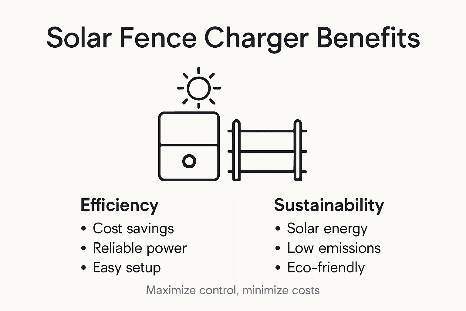 Infographic showing solar charger efficiency and sustainability
