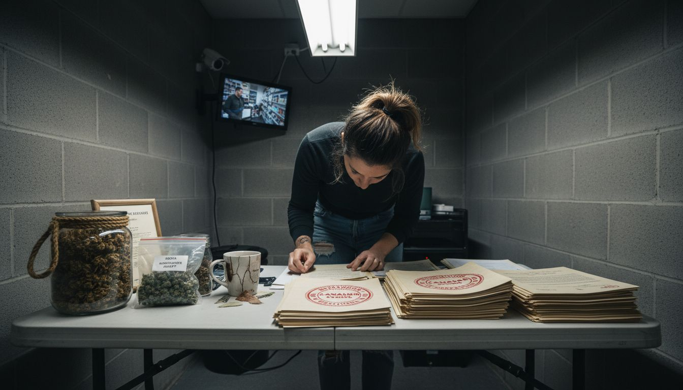 Compliance review for cannabis legal documentation