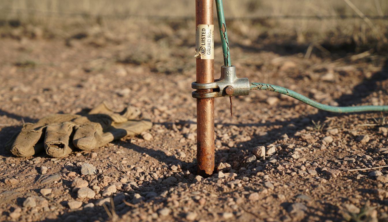 Copper-clad steel rod in Canadian soil