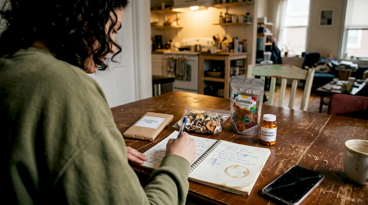Sorting and comparing mushroom product types