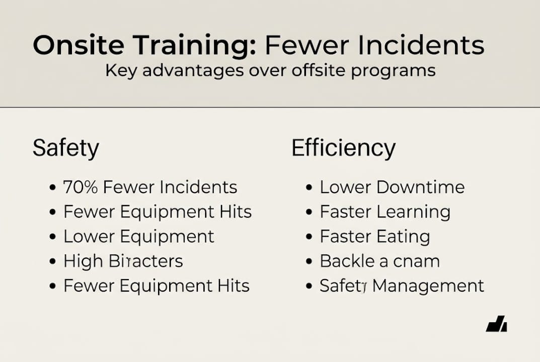 Infographic of safety and efficiency benefits