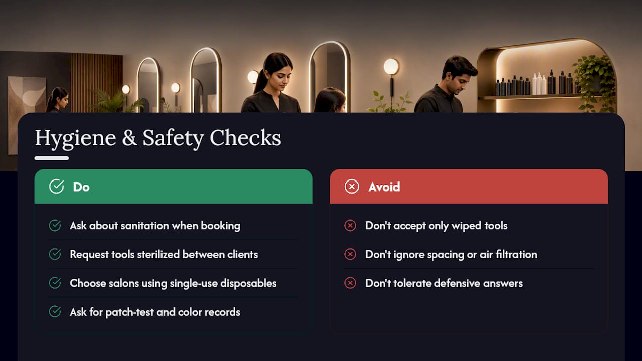 Hygiene and Safety Standards to Look For — overview diagram