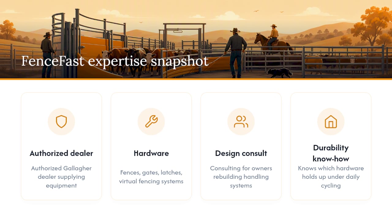 Why FenceFast Understands the Fencing Side of This Equation — overview diagram