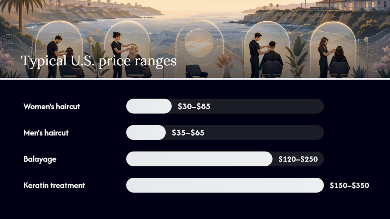 What Should a Haircut or Color Service Cost? — overview diagram