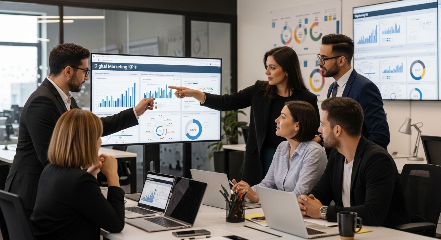 digital marketing KPIs 2025