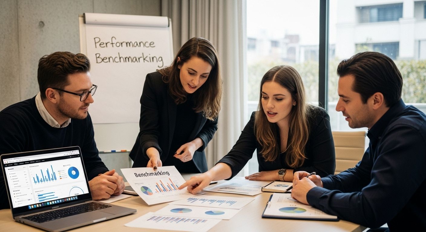 digital marketing KPI benchmarking