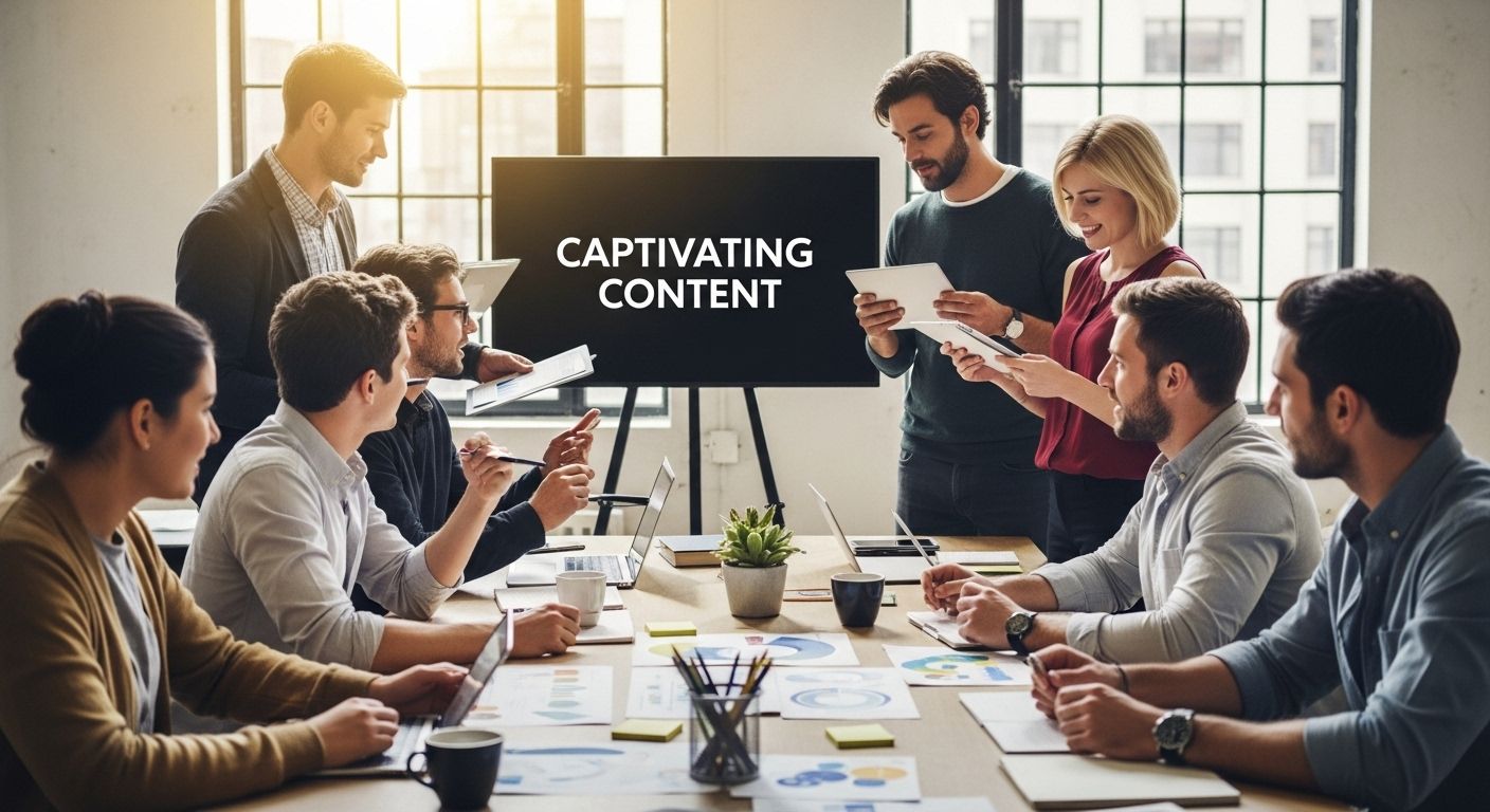 captivating content teamwork