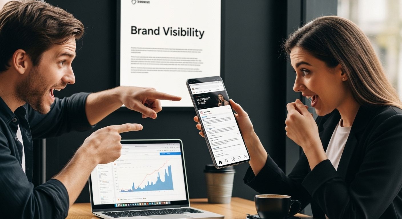 brand visibility SEO teamwork