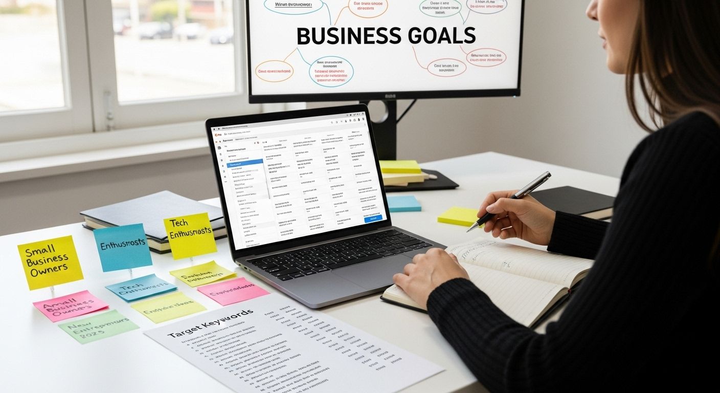 identifying target keywords strategy