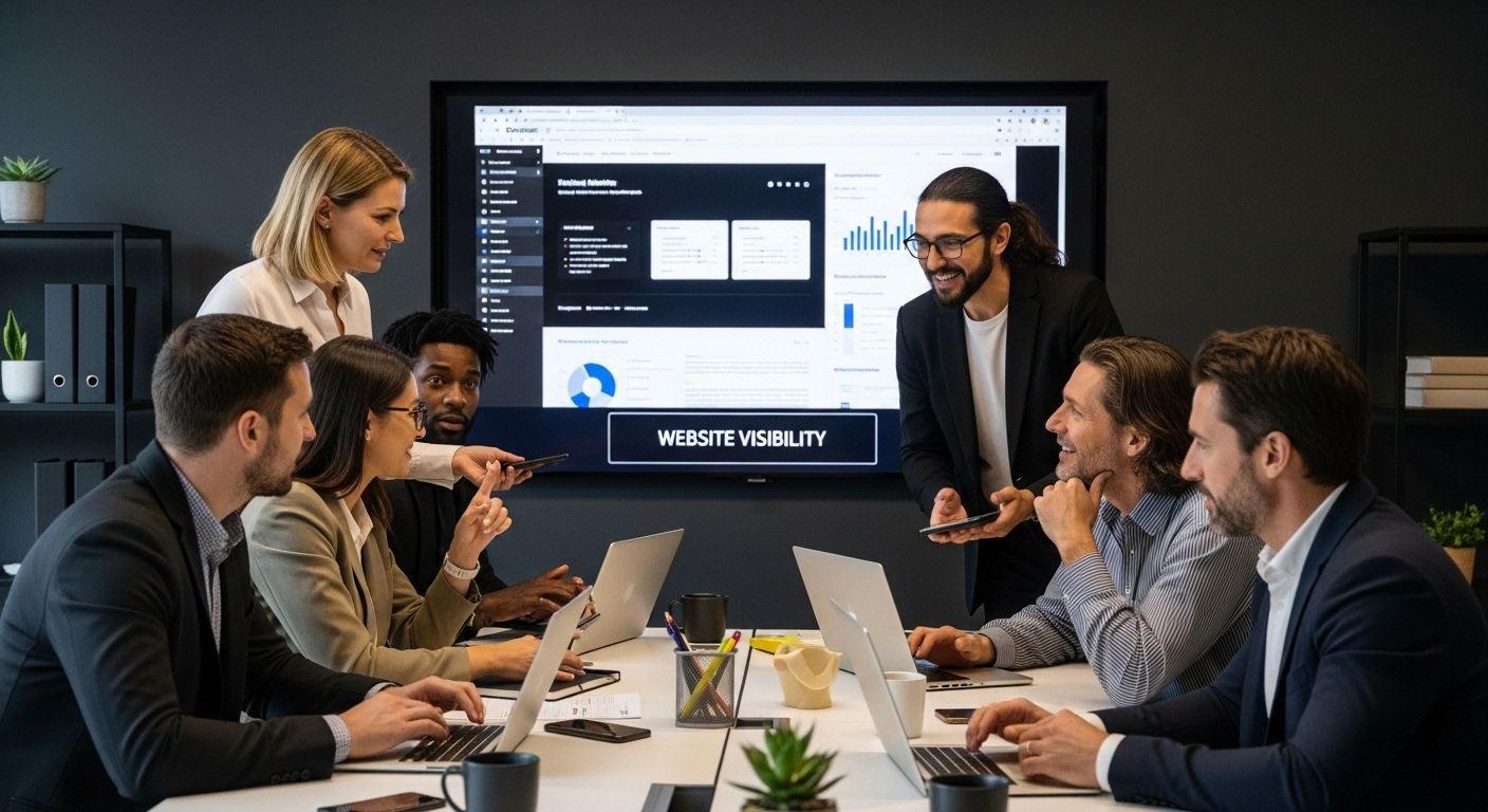 website visibility team planning