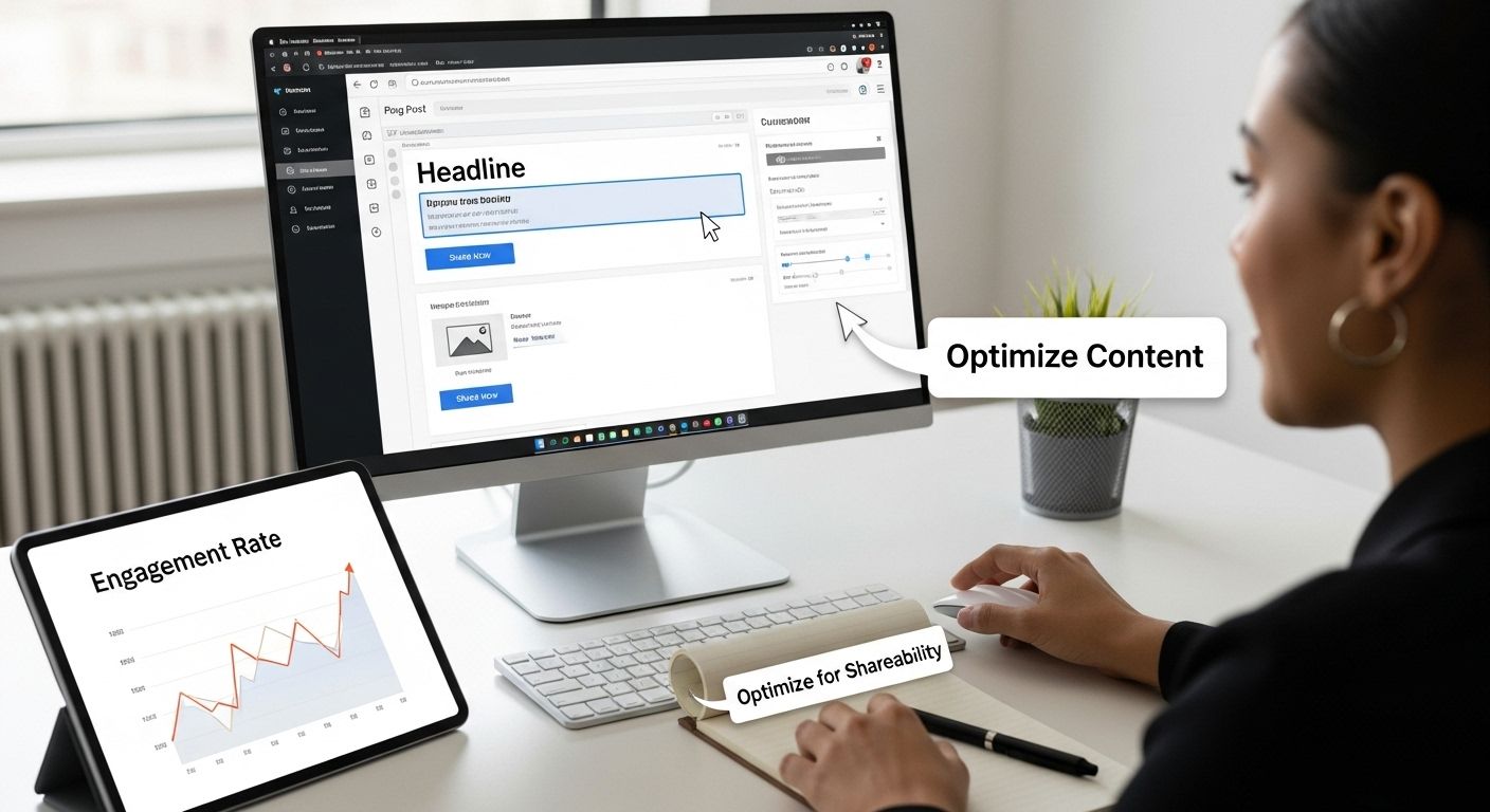 optimize content shareable