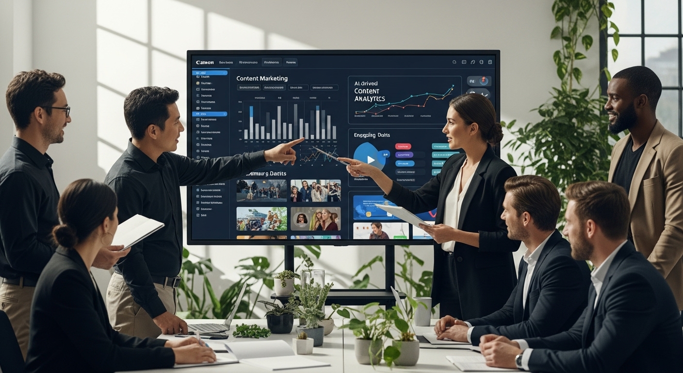 content marketing trends, collaborative office, digital analytics